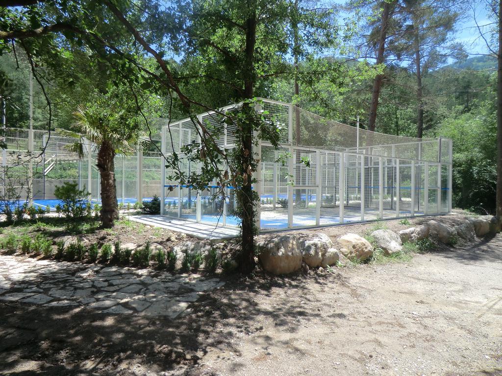 Camping L'Espelt La Pobla de Lillet Dış mekan fotoğraf