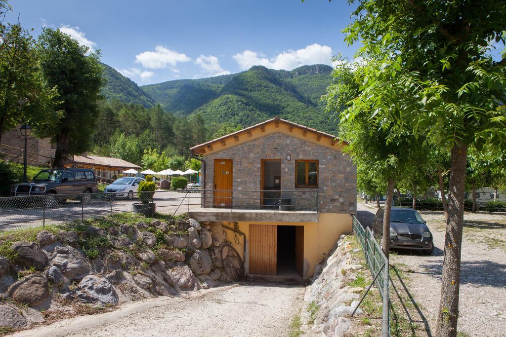Camping L'Espelt La Pobla de Lillet Dış mekan fotoğraf